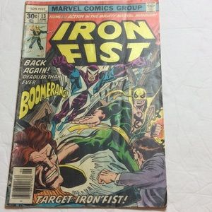 Marvel iron fist comic book , 1977